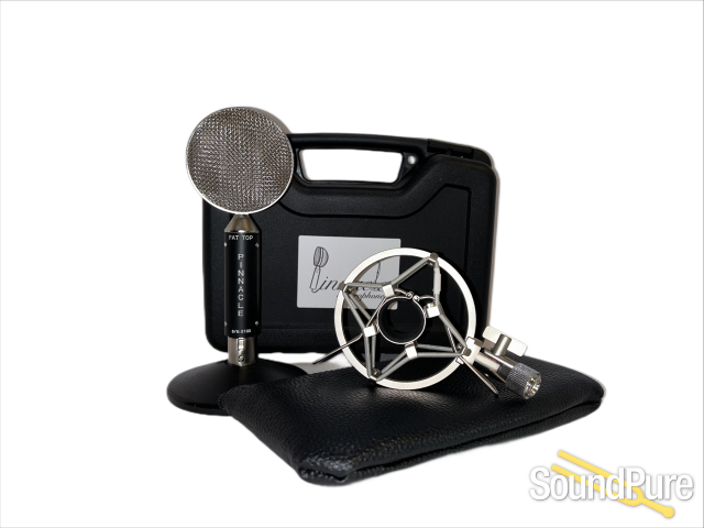 Pinnacle Fat Top Black Passive Ribbon Microphone