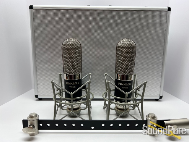 Pinnacle Vinnie Stereo Pair Long Ribbon Microphones