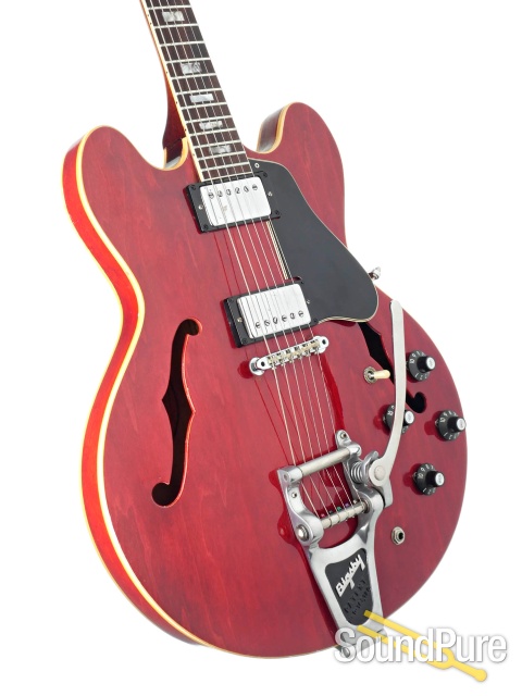 Gibson 1969 ES-335 w/ Bigsby Electric Guitar #535304 - Used — image 2