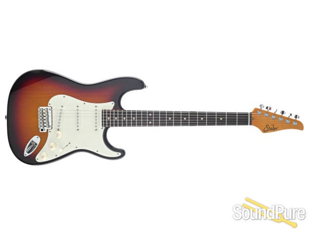 Suhr Classic S 3-Tone Burst Electric Guitar #68884 — image 8