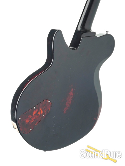Eastman Juliet V-B-BK with Bigsby Electric Guitar #P2201596 — image 3