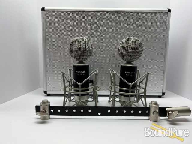 Pinnacle Fat Top II Black w/ Lundahl Deluxe Stereo Pair — image 1