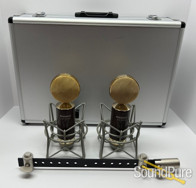 Pinnacle Fat Top II Brown w/ Lundahl Deluxe Stereo Pair — image 1