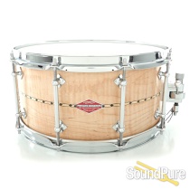 Craviotto 6.5x14 Private Reserve Curly Maple Snare Drum MI