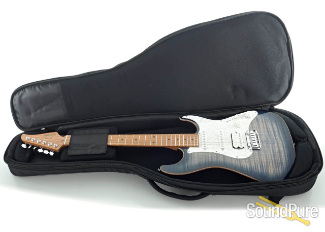 Suhr Standard + Faded Trans Whale Blue Burst Guitar #68921 — image 2