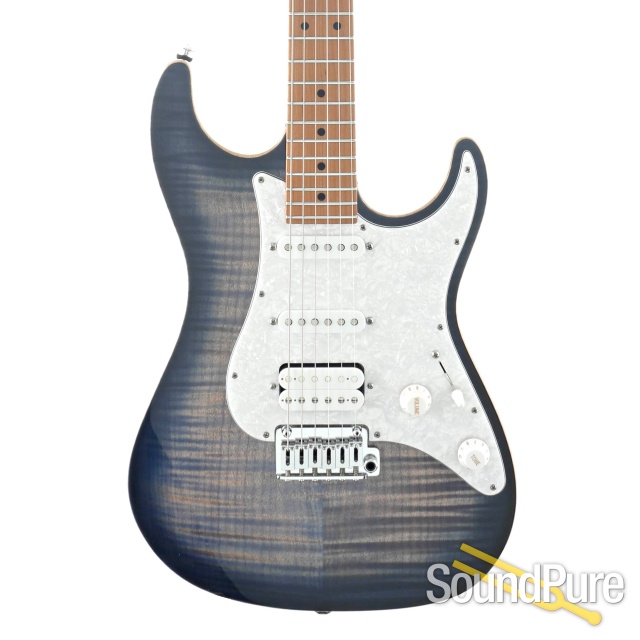Suhr Standard + Faded Trans Whale Blue Burst Guitar #68921 — image 1