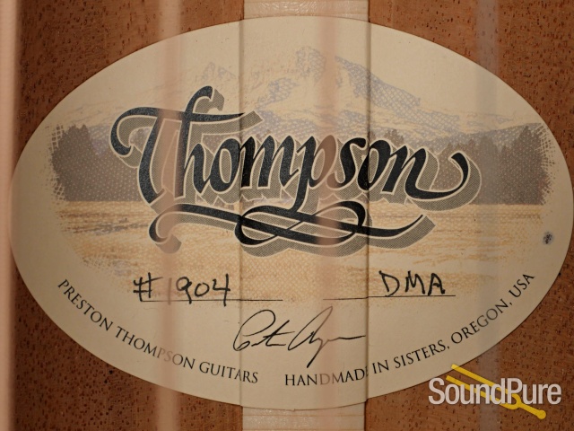 Preston Thompson D-MA Addy/Mahogany Dread #1904 — image 3