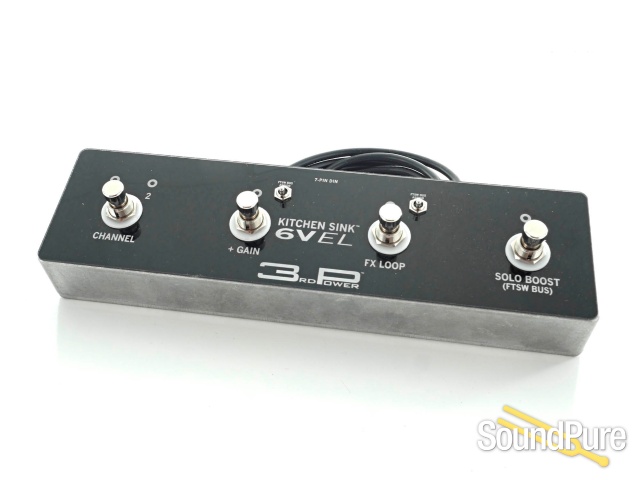 3rd Power Amplification 4-Button Footswitch for Kitchen Sink — image 1