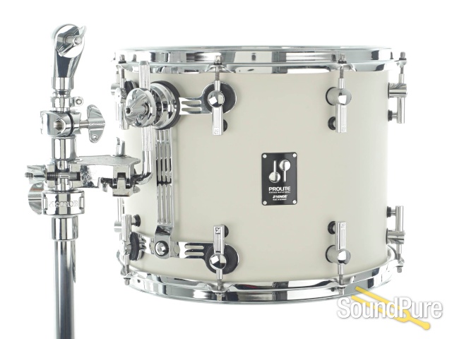 Sonor 14x11 Prolite Rack Tom Drum - Creme White - Used
