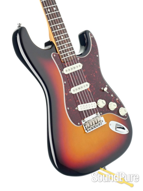 Fender Hot Rod Strat 3-Tone Burst #HR001503 - Used — image 2