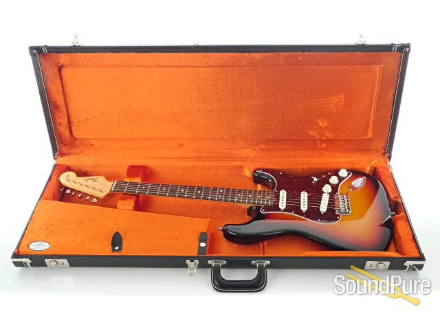 Fender Hot Rod Strat 3-Tone Burst #HR001503 - Used — image 4
