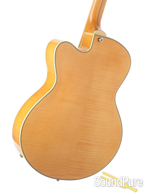 Comins GCS-16-1 Vintage Blonde Archtop Guitar #118188 — image 3