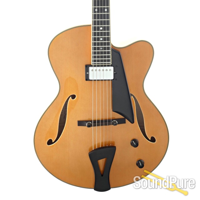 Comins GCS-16-1 Vintage Blonde Archtop Guitar #118188 — image 1