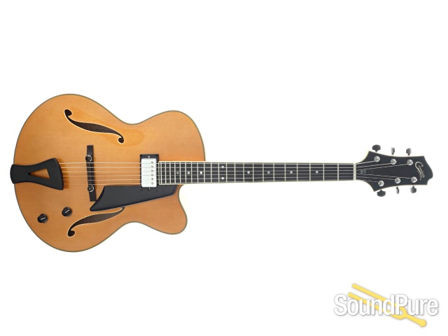 Comins GCS-16-1 Vintage Blonde Archtop Guitar #118188 — image 8