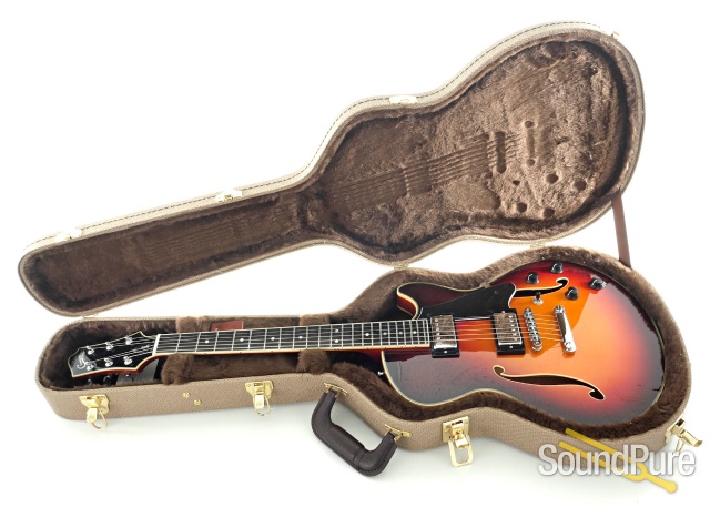 Comins GCS-1ES Autumn Burst Semi-Hollow Guitar #112179 — image 4