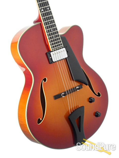 Comins GCS-16-1 Violin Burst Archtop Guitar #118191 — image 2