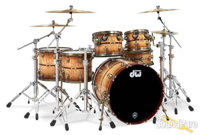 DW 6pc Collectors Exotic 50th Anniversary Exotic Drum Set — image 1