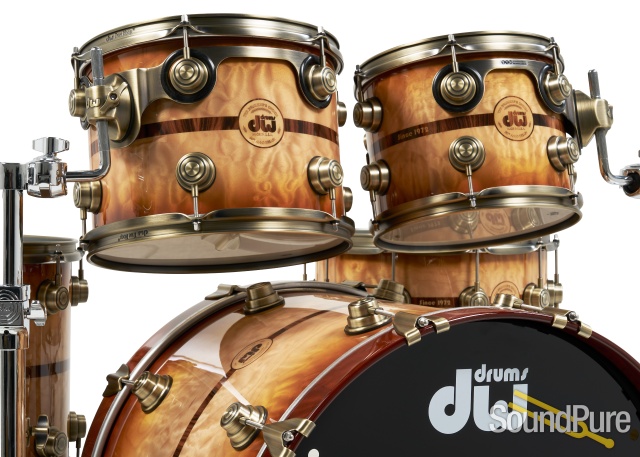 DW 6pc Collectors Exotic 50th Anniversary Exotic Drum Set — image 4