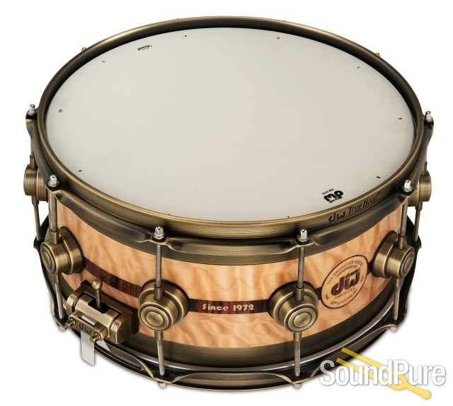 DW 6.5x14 50th Anniversary Limited Edition Maple Snare Drum — image 2