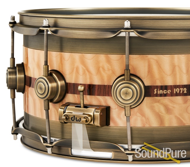 DW 6.5x14 50th Anniversary Limited Edition Maple Snare Drum — image 4
