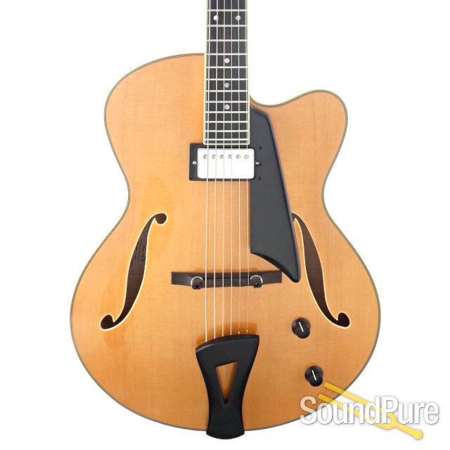 Comins GCS-16-1 Vintage Blonde Archtop Guitar #118179 — image 1