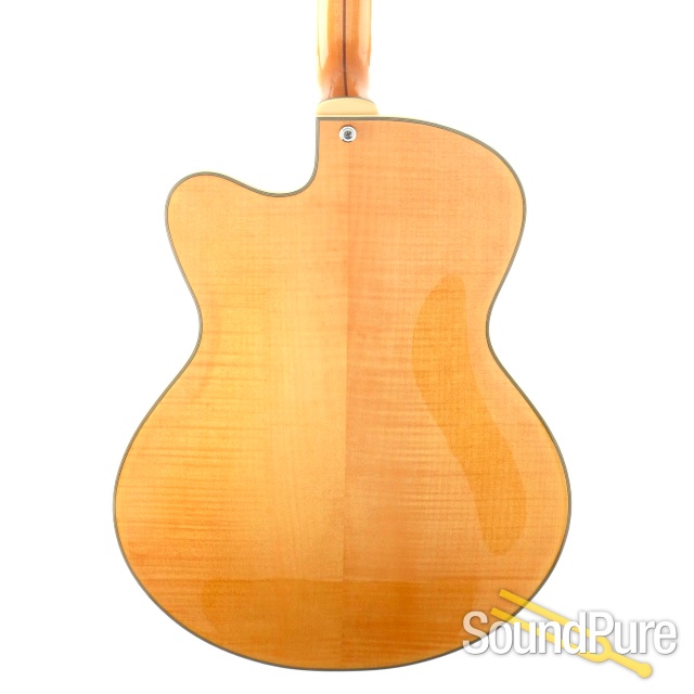 Comins GCS-16-1 Vintage Blonde Archtop Guitar #118179 — image 5
