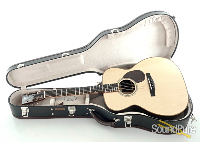 Santa Cruz OM Grand Adirondack/African Blackwood Guitar #412 — image 5