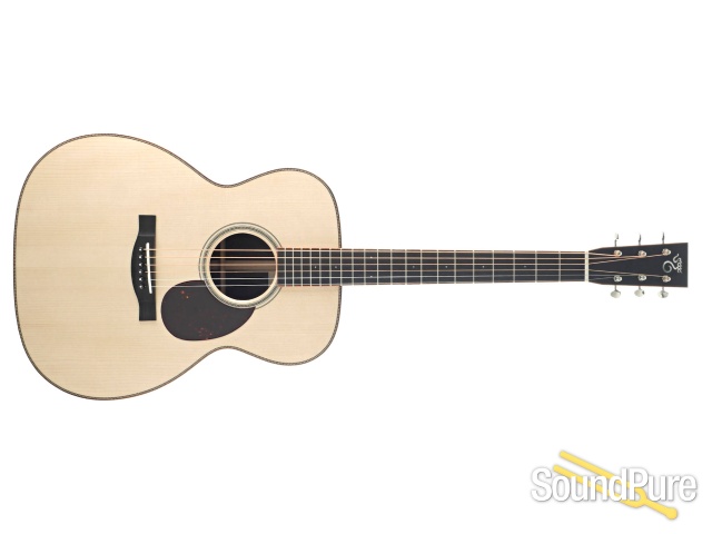 Santa Cruz OM Grand Adirondack/African Blackwood Guitar #412 — image 9