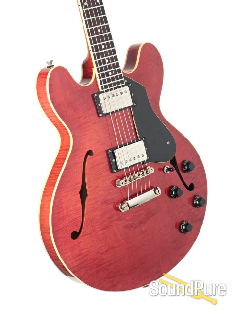Collings I-35 LC Aged Faded Cherry Guitar #221905 — image 2