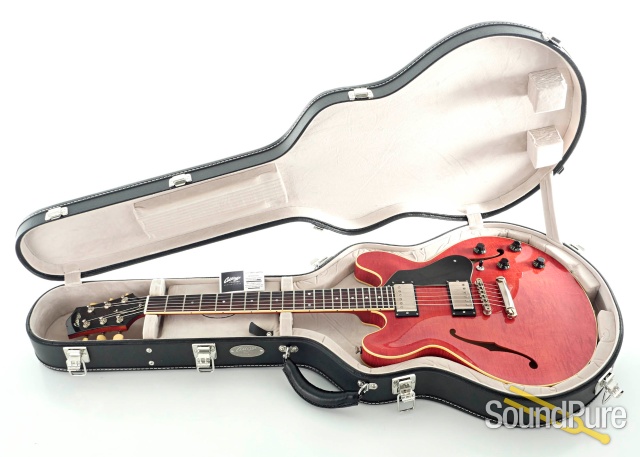 Collings I-35 LC Aged Faded Cherry Guitar #221905 — image 6