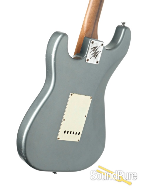 Mario Guitars S Charcoal Frost Relic Guitar #1122744 — image 3