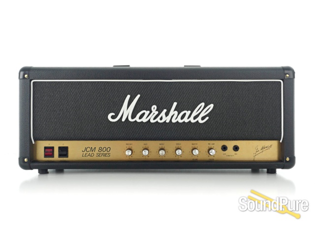 Marshall 1988 JCM800 2204 50 Watt Amp Head #W36454 - Used — image 1