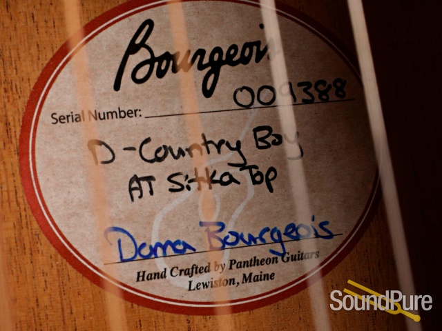 Bourgeois Country Boy D AT Top #009388 - Used — image 2