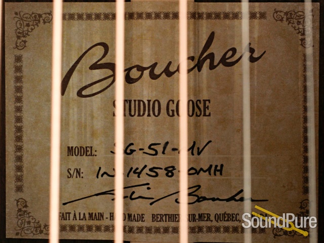 Boucher SG-51-MV Acoustic Guitar #IN-1458-OMH — image 5