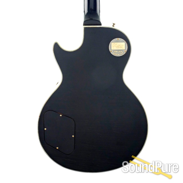 Gibson 2014 CS Les Paul Custom Black R7 Aged #74434 - Used — image 5