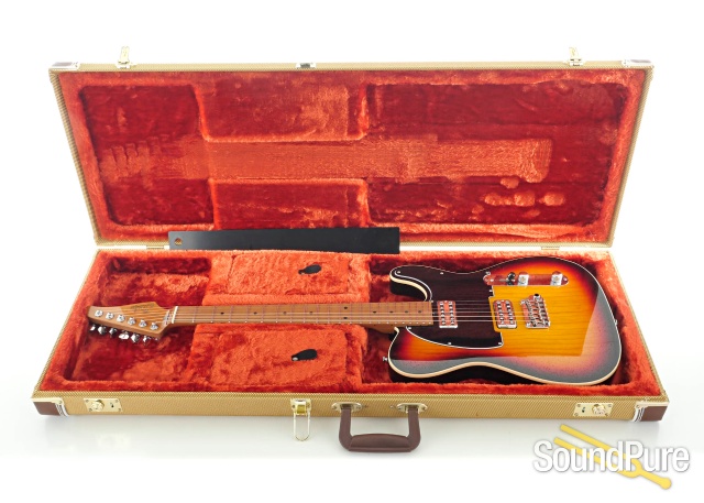 Suhr Custom Classic T 3-Tone Burst Guitar #29362 - Used — image 4