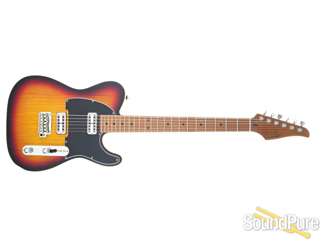 Suhr Custom Classic T 3-Tone Burst Guitar #29362 - Used — image 8