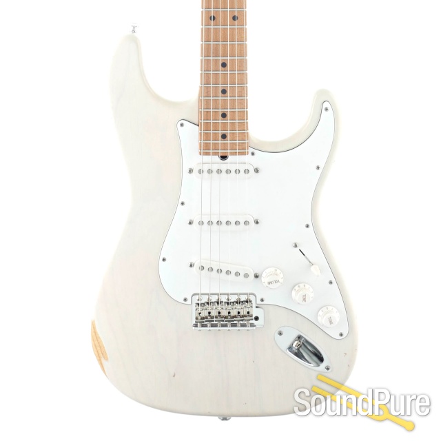 Suhr Custom Classic S Antique Trans White #62905 - Used — image 1