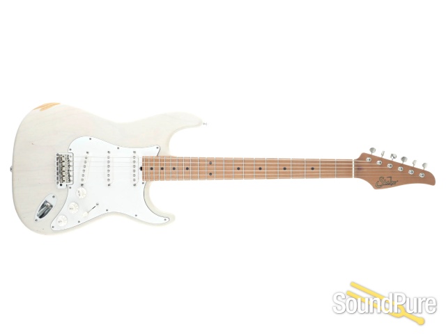 Suhr Custom Classic S Antique Trans White #62905 - Used — image 8