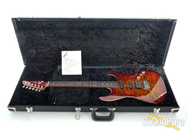 Anderson Drop Top Ginger Burst Guitar #04-18-22N - Used — image 6