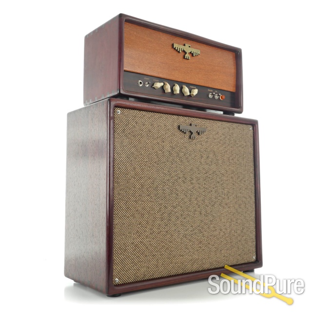 Red Jones Head and 1x12 Speaker Cabinet #RJ 18 003 - Used — image 6