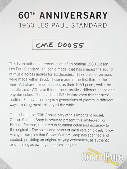 Gibson CME LP Standard 60th Anniversary #CME 00055 - Used — image 5