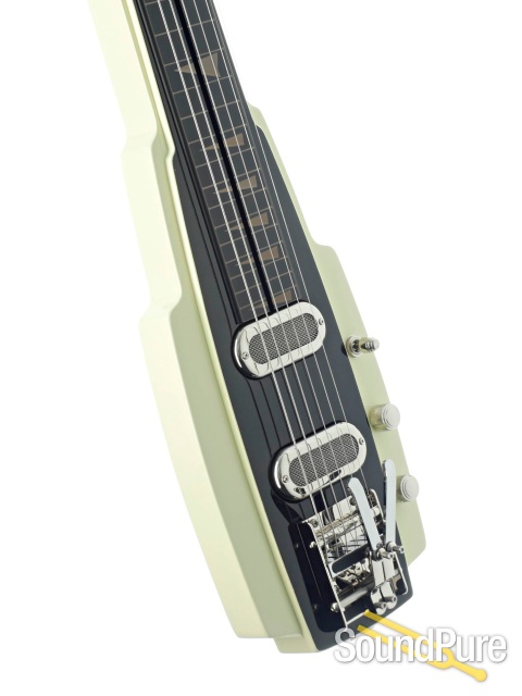 Duesenberg Alamo Ivory Lapsteel Guitar #222369 — image 2
