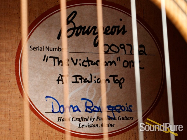 Bourgeois Victorian OMS AT Acoustic Guitar #009792 — image 2