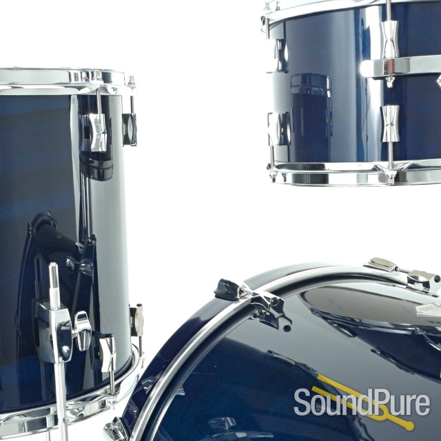 Noble & Cooley 3pc Union Series Tulip Drum Set-Classic Blue — image 3