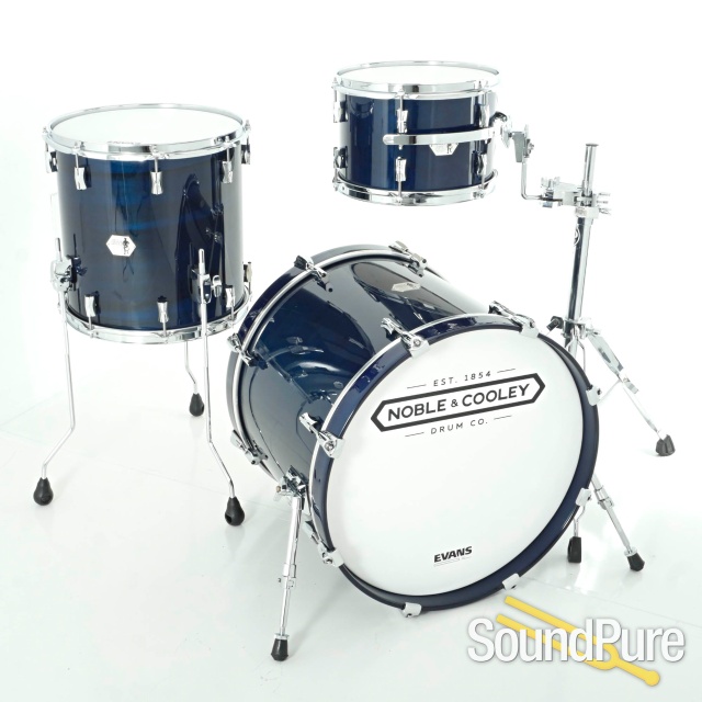 Noble & Cooley 3pc Union Series Tulip Drum Set-Classic Blue — image 1