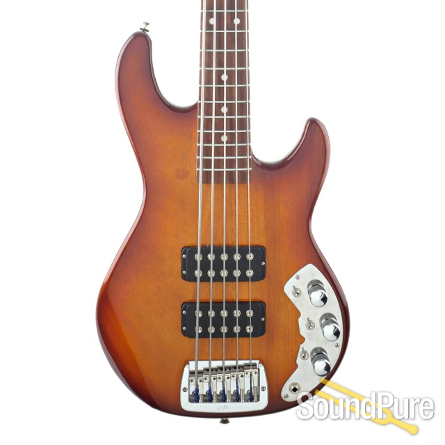 G&L L-2500 CLF Tobacco Sunburst Bass #CLF2111070 - Used — image 1