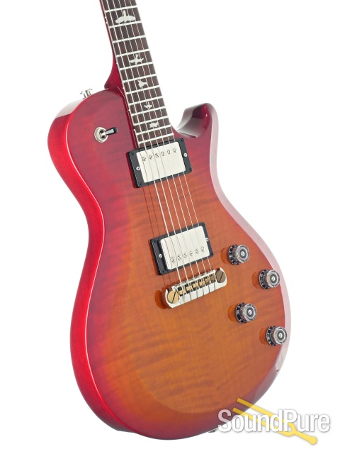 PRS S2 Singlecut Cherry Burst Guitar #16 52021257 - Used — image 2