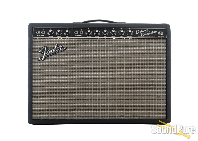 Fender '65 Reissue Deluxe Reverb Amplifier #AC021325 - Used — image 1