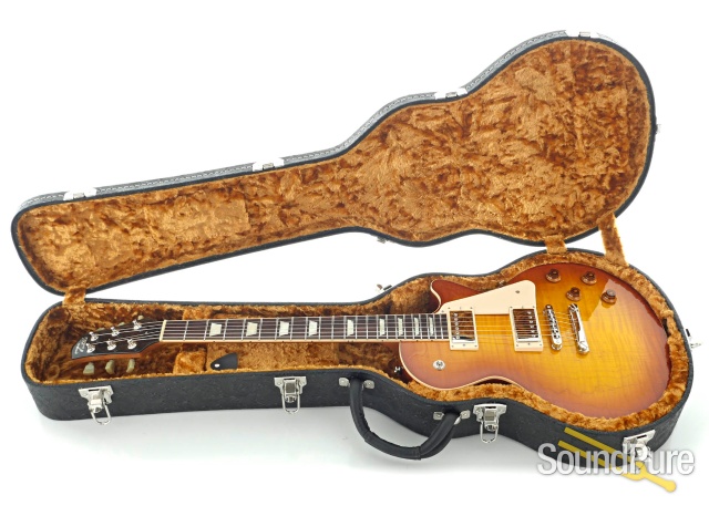 Tuttle Carve Top Supreme Ice Tea Nitro Electric Guitar #26 — image 5
